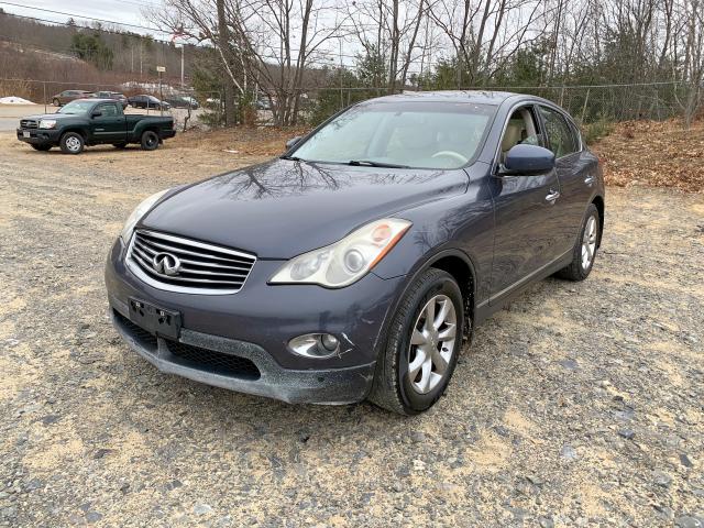 JNKAJ09F28M356073 - 2008 INFINITI EX35 BASE GRAY photo 2