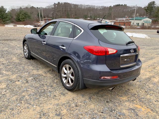 JNKAJ09F28M356073 - 2008 INFINITI EX35 BASE GRAY photo 3
