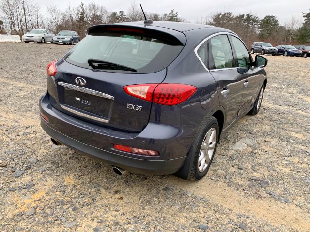 JNKAJ09F28M356073 - 2008 INFINITI EX35 BASE GRAY photo 4