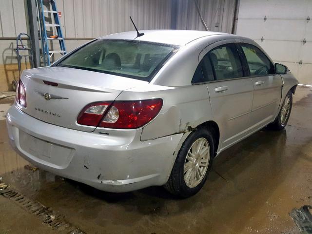 1C3LC56K77N528923 - 2007 CHRYSLER SEBRING TO SILVER photo 4