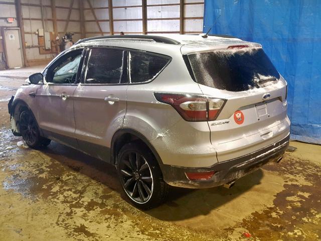 1FMCU0J93HUA11556 - 2017 FORD ESCAPE TIT SILVER photo 3