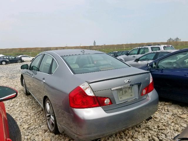 JNKAY01E07M305524 - 2007 INFINITI M35 BASE GRAY photo 3