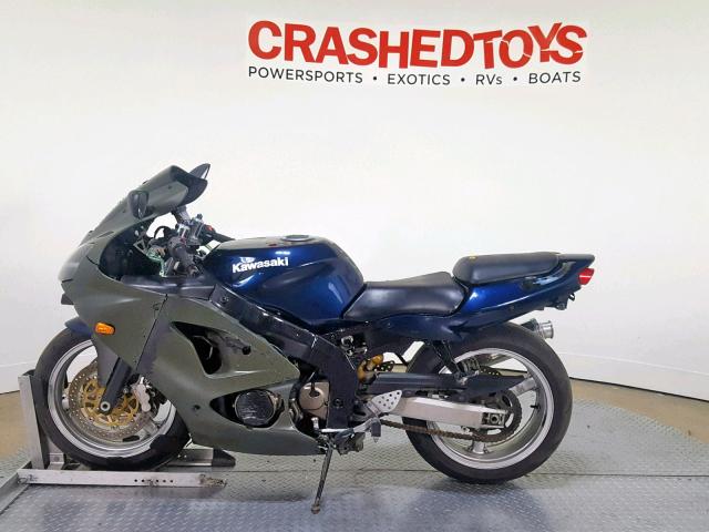 JKAZX4J175A057177 - 2005 KAWASAKI ZX600 J1 BLUE photo 5