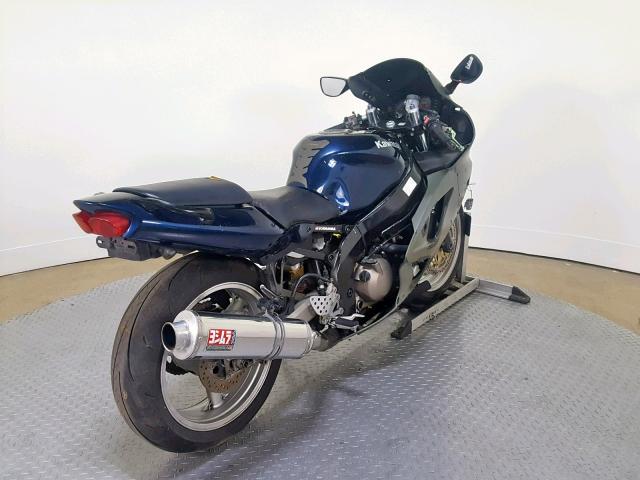 JKAZX4J175A057177 - 2005 KAWASAKI ZX600 J1 BLUE photo 8