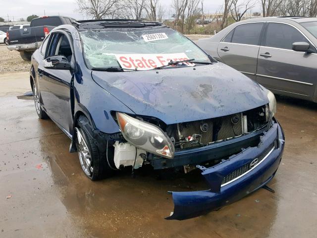 JTKDE177750031628 - 2005 TOYOTA SCION TC BLUE photo 1