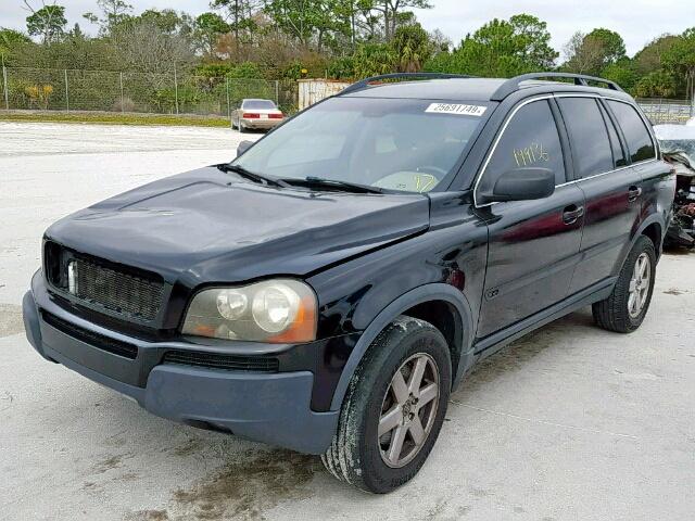 YV4CN592061236776 - 2006 VOLVO XC90 BLACK photo 2