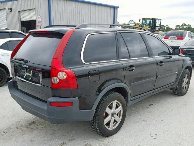 YV4CN592061236776 - 2006 VOLVO XC90 BLACK photo 4