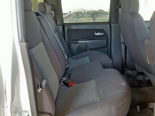 1GCDSCFE5C8164222 - 2012 CHEVROLET COLORADO L SILVER photo 6