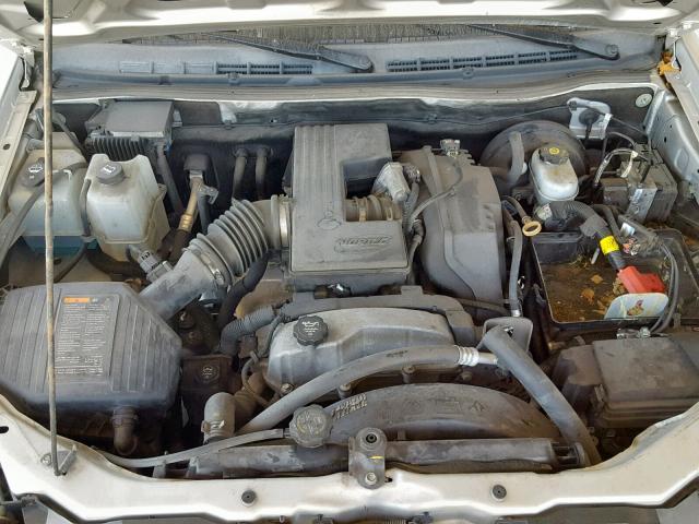 1GCDSCFE5C8164222 - 2012 CHEVROLET COLORADO L SILVER photo 7