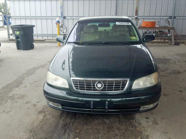 W06VR54R01R004050 - 2001 CADILLAC CATERA BAS GREEN photo 9