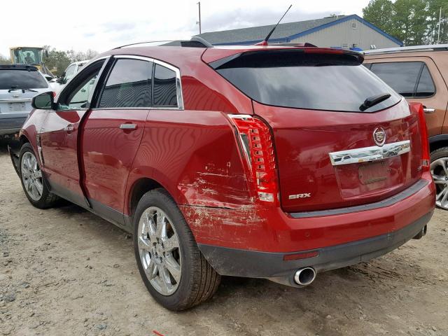 3GYFNBE31CS592784 - 2012 CADILLAC SRX PERFOR წითელი ფოტო 3