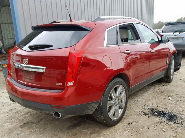 3GYFNBE31CS592784 - 2012 CADILLAC SRX PERFOR წითელი ფოტო 4