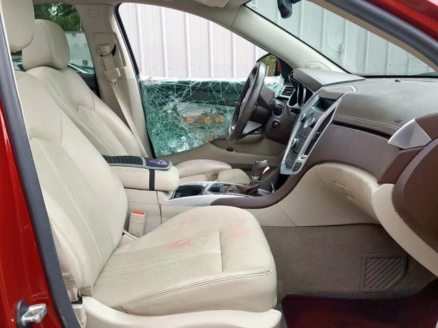 3GYFNBE31CS592784 - 2012 CADILLAC SRX PERFOR წითელი ფოტო 5
