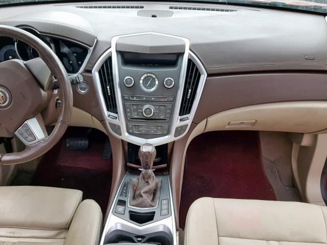 3GYFNBE31CS592784 - 2012 CADILLAC SRX PERFOR წითელი ფოტო 9