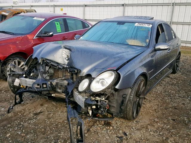 WDBUF76J35A783758 - 2005 MERCEDES-BENZ E 55 AMG GRAY photo 2