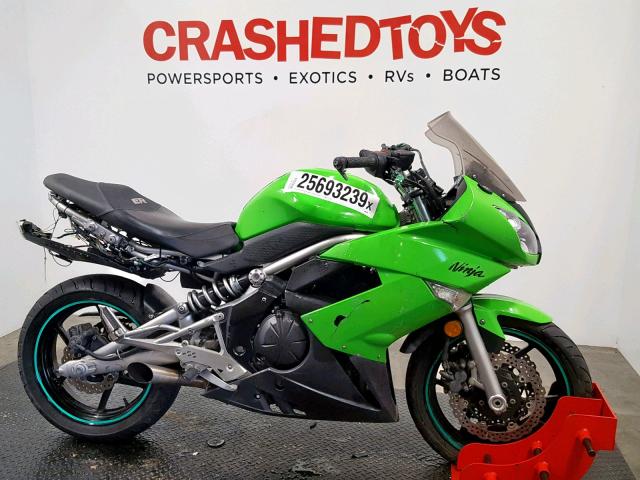 JKAEXEC129DA36858 - 2009 KAWASAKI EX650 C 绿色 照片 1