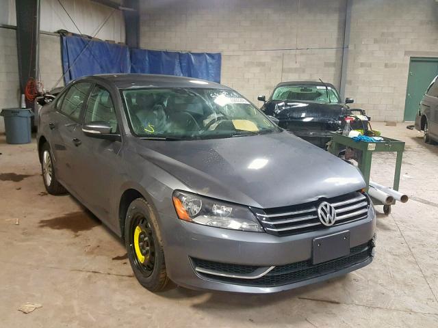 1VWAT7A37FC031120 - 2015 VOLKSWAGEN PASSAT S GRAY photo 1