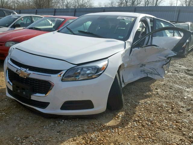 1G11B5SL9FF227026 - 2015 CHEVROLET MALIBU LS 白色 照片 2