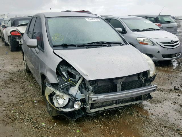 JHMGD38418S073176 - 2008 HONDA FIT GRAY photo 1