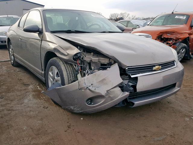 2G1WJ15K169305652 - 2006 CHEVROLET MONTE CARL BEIGE photo 1