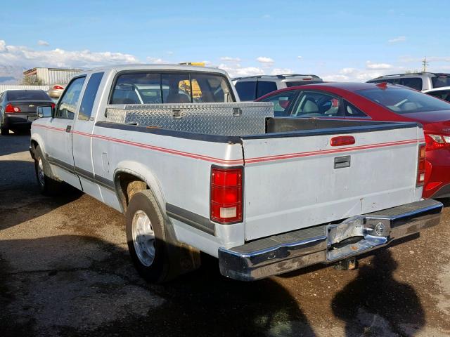 1B7GL23XXSS115478 - 1995 DODGE DAKOTA SILVER photo 3