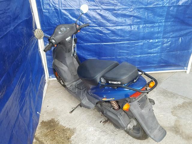 LC2U6A0369C000884 - 2009 KYMCO USA INC AGILITY 50 BLUE photo 3