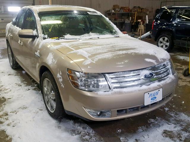 1FAHP27W98G133949 - 2008 FORD TAURUS SEL BEIGE photo 1