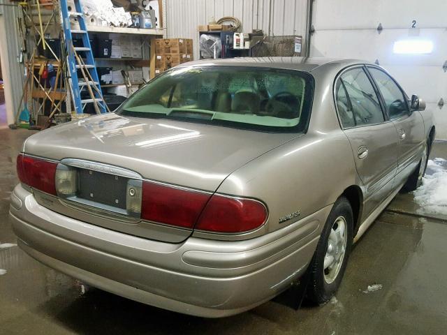 1G4HP54K114182031 - 2001 BUICK LESABRE CU TAN photo 4