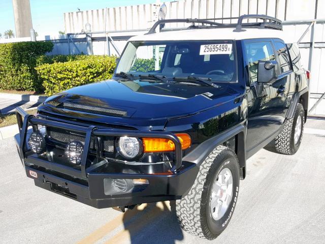 JTEBU4BFXEK201546 - 2014 TOYOTA FJ CRUISER BLACK photo 2