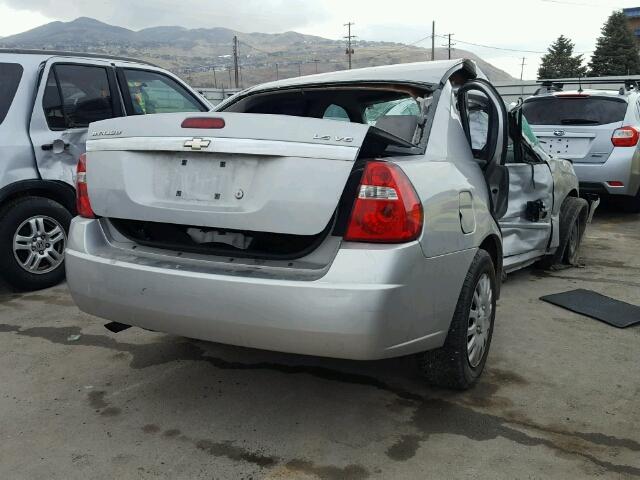 1G1ZS58N57F129947 - 2007 CHEVROLET MALIBU LS SILVER photo 4