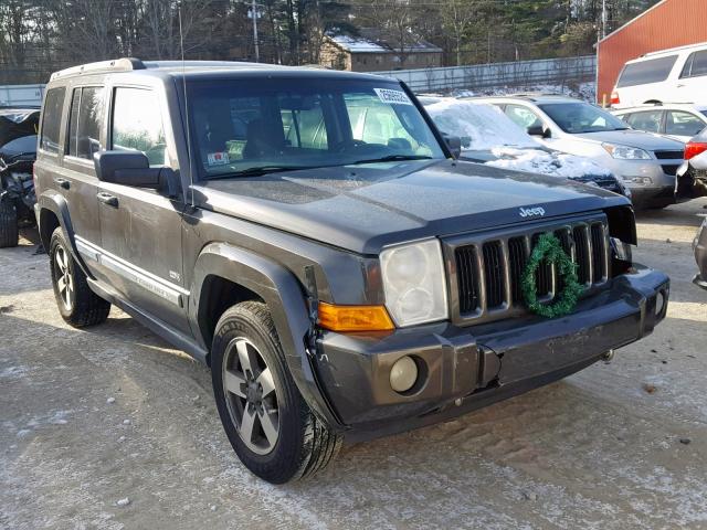 1J8HG48KX6C337366 - 2006 JEEP COMMANDER 灰色 照片 1
