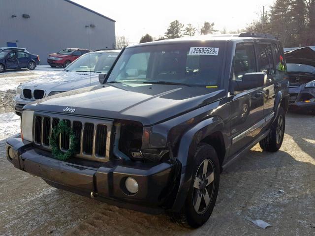 1J8HG48KX6C337366 - 2006 JEEP COMMANDER 灰色 照片 2