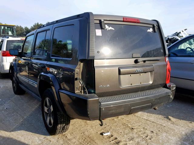 1J8HG48KX6C337366 - 2006 JEEP COMMANDER 灰色 照片 3