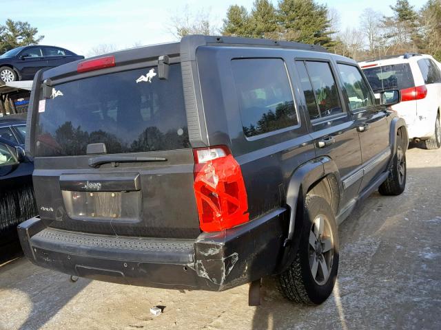 1J8HG48KX6C337366 - 2006 JEEP COMMANDER 灰色 照片 4