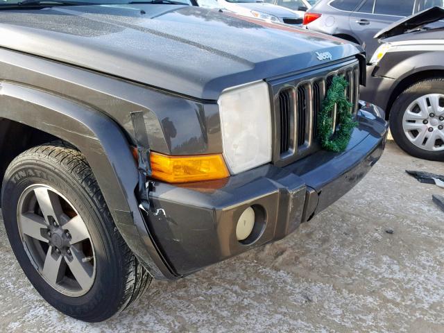 1J8HG48KX6C337366 - 2006 JEEP COMMANDER 灰色 照片 9