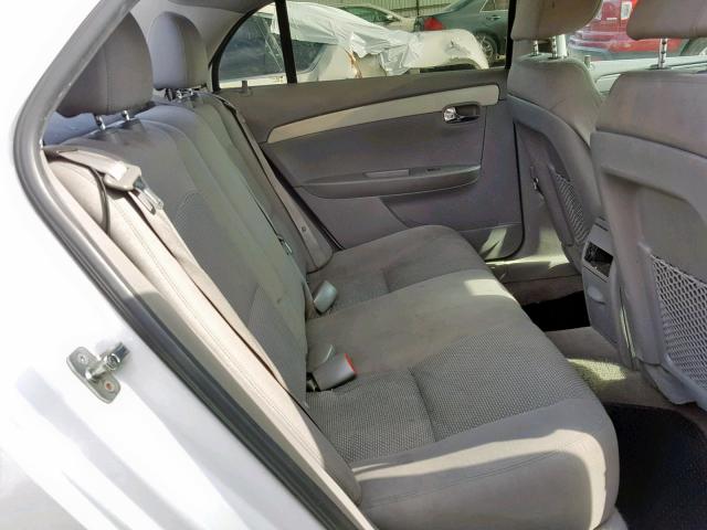 1G1ZA5EUXCF159258 - 2012 CHEVROLET MALIBU LS WHITE photo 6