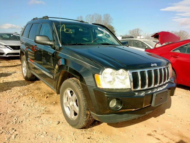 1J4HR58N95C590172 - 2005 JEEP GRAND CHER BLACK photo 1