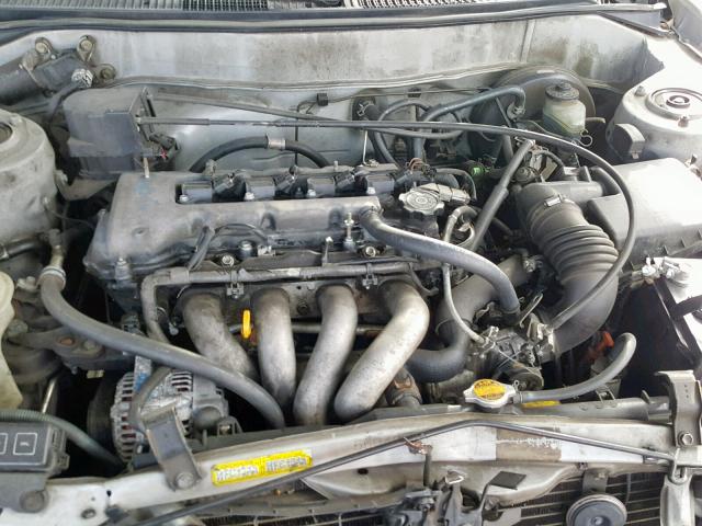 2T1BR12E4YC308013 - 2000 TOYOTA COROLLA VE SILVER photo 7