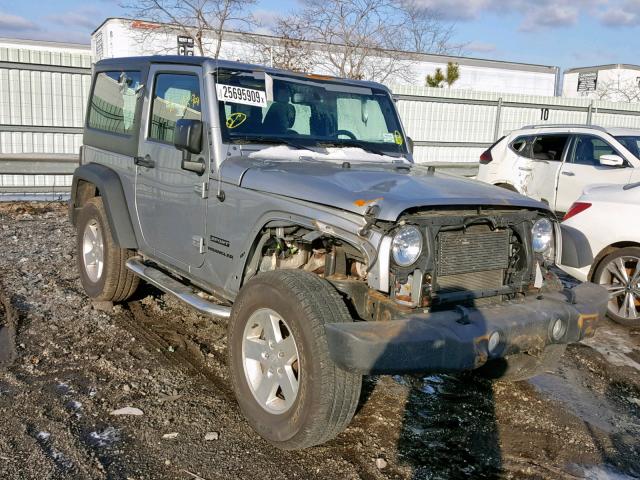 1C4AJWAG4GL309382 - 2016 JEEP WRANGLER S GRAY photo 1