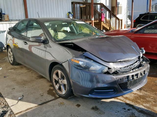 1C3CDFBB1GD605509 - 2016 DODGE DART SXT GRAY photo 1