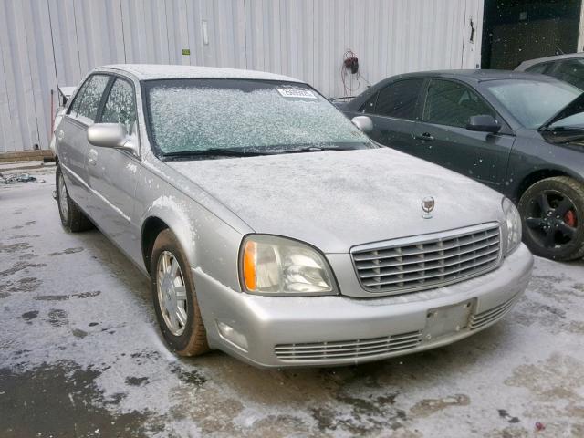 1G6KD54Y94U206039 - 2004 CADILLAC DEVILLE SILVER photo 1