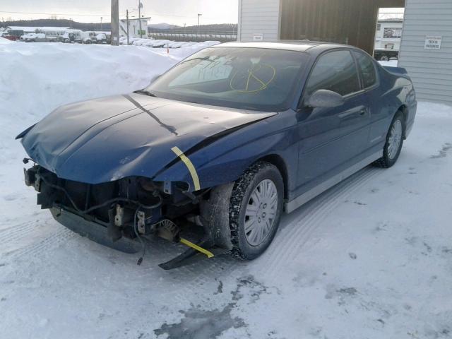 2G1WZ151049133983 - 2004 CHEVROLET MONTE CARL BLUE photo 2