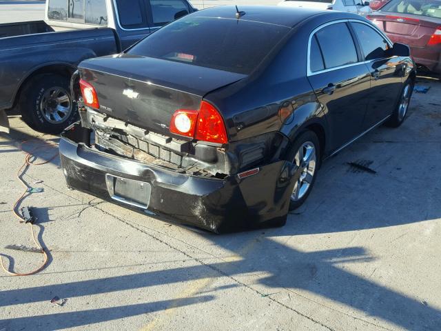 1G1ZH57B68F187556 - 2008 CHEVROLET MALIBU 1LT შავი ფოტო 4