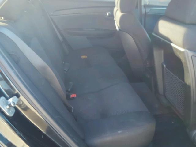 1G1ZH57B68F187556 - 2008 CHEVROLET MALIBU 1LT შავი ფოტო 6