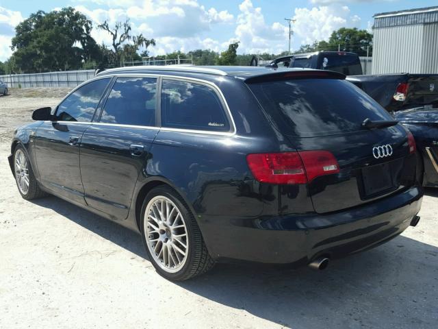 WAUSH74FX7N027659 - 2007 AUDI A6 S-LINE BLACK photo 3