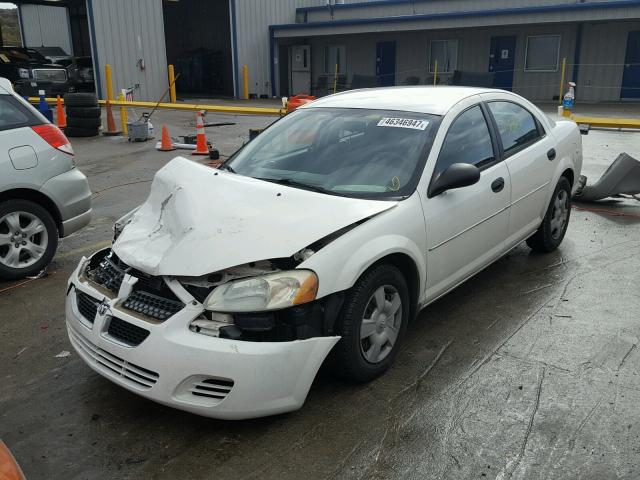 1B3EL36X44N353516 - 2004 DODGE STRATUS SE WHITE photo 2