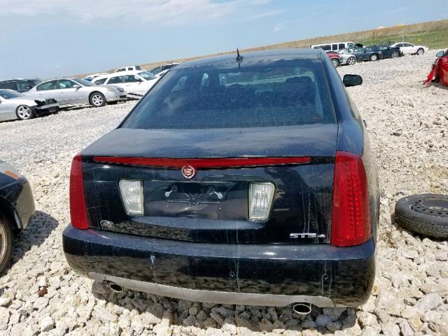 1G6DW677160191171 - 2006 CADILLAC STS BLACK photo 10