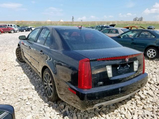 1G6DW677160191171 - 2006 CADILLAC STS BLACK photo 3