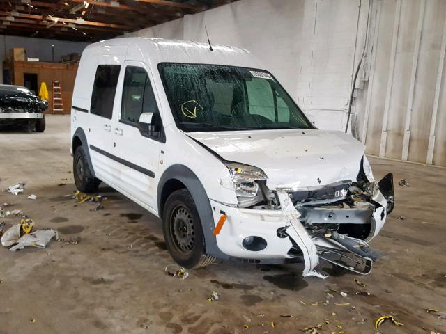 NM0KS9BN4DT143552 - 2013 FORD TRANSIT CO WHITE photo 1