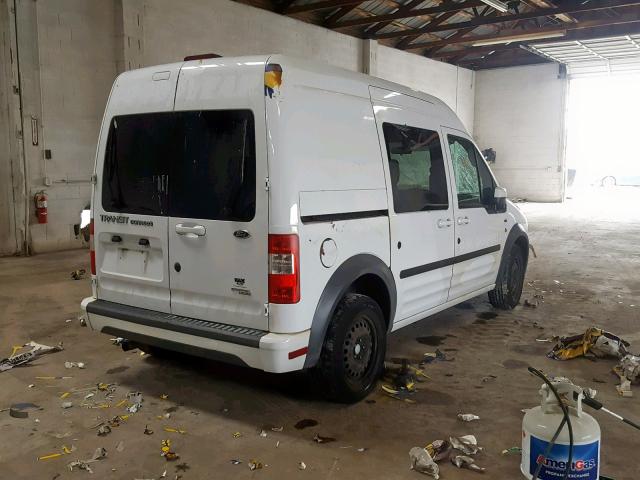 NM0KS9BN4DT143552 - 2013 FORD TRANSIT CO WHITE photo 4